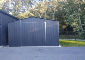 Garaże z blachy akrylowej 226