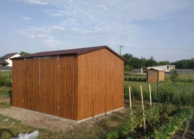 Garaże z blachy akrylowej 98