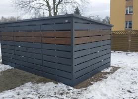 Wiaty śmietnikowe 90