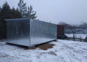 Garaże z blachy ocynkowej 38