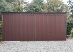 Garaże z blachy akrylowej 186