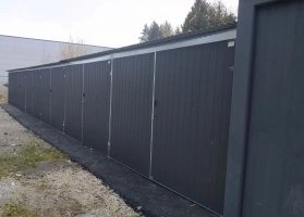 Garaże z blachy akrylowej 121