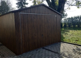 Garaże z blachy akrylowej 188