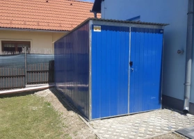 Garaże z blachy akrylowej 40