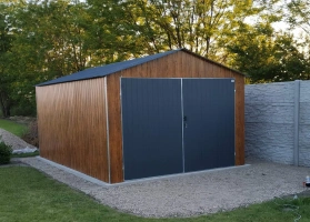 Garaże z blachy akrylowej 21