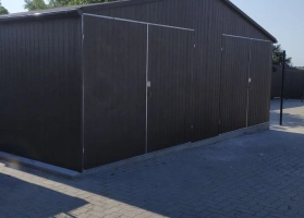 Garaże z blachy akrylowej 271