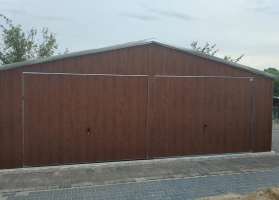 Garaże z blachy akrylowej 87