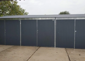 Garaże z blachy ocynkowej 31