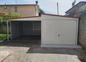Garaże z blachy akrylowej 307