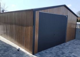 Garaże z blachy akrylowej 7