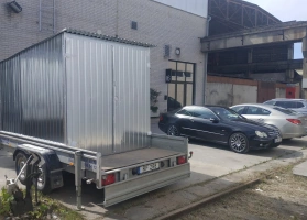 Garaże z blachy ocynkowej 59