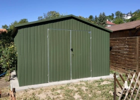 Garaże z blachy akrylowej 58