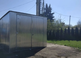 Garaże z blachy ocynkowej 4