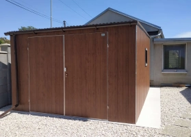 Garaże z blachy akrylowej 95