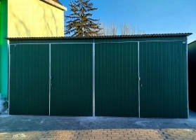 Garaże z blachy akrylowej 255