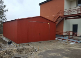 Garaże z blachy akrylowej 4