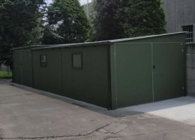 Garaże z blachy akrylowej 27