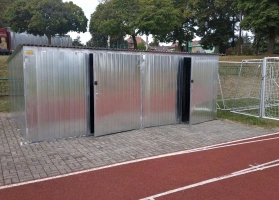 Garaże z blachy ocynkowej 25