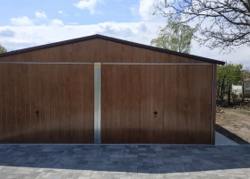 Garaże z blachy akrylowej 6