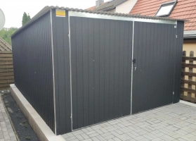 Garaże z blachy akrylowej 51