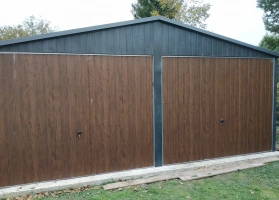 Garaże z blachy akrylowej 225