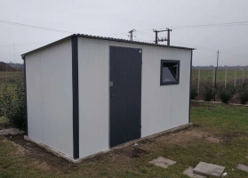 Garaże z blachy akrylowej 123