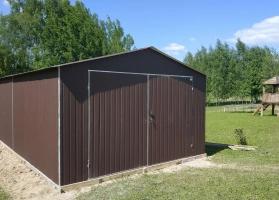 Garaże z blachy akrylowej 20