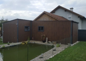 Garaże z blachy akrylowej 213