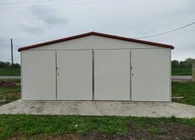 Garaże z blachy akrylowej 259