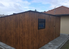 Garaże z blachy akrylowej 60