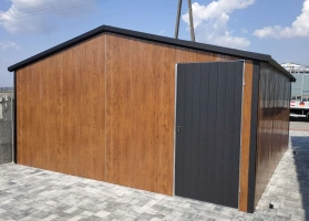 Garaże z blachy akrylowej 8