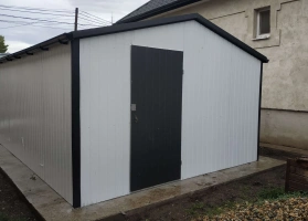 Garaże z blachy akrylowej 109