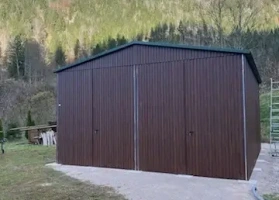 Garaże z blachy akrylowej 236