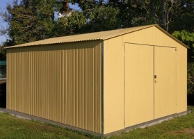 Garaże z blachy akrylowej 22