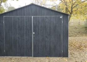 Garaże z blachy akrylowej 182