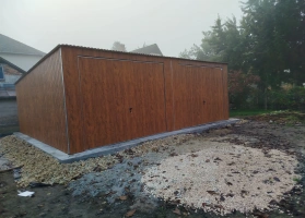 Garaże z blachy akrylowej 229