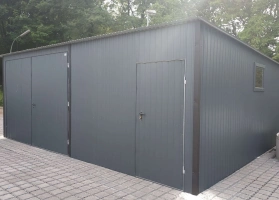 Garaże z blachy akrylowej 97