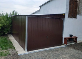 Garaże z blachy akrylowej 33