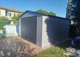 Garaże z blachy akrylowej 289