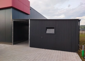 Garaże z blachy akrylowej 241