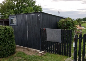 Garaże z blachy akrylowej 210