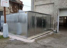 Garaże z blachy ocynkowej 23