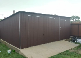 Garaże z blachy akrylowej 159