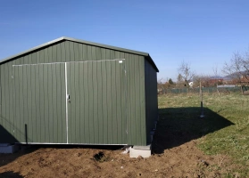 Garaże z blachy akrylowej 71