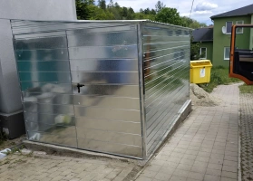 Garaże z blachy ocynkowej 6