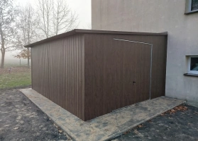 Garaże z blachy akrylowej 233