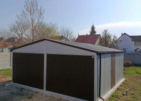 Garaże z blachy akrylowej 294