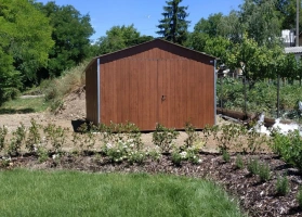 Garaże z blachy akrylowej 59