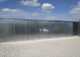 Garaże z blachy ocynkowej 48