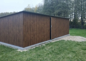Garaże z blachy akrylowej 184
